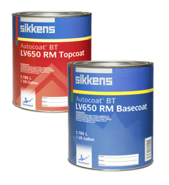 Sikkens LV650 RM Top and Basecoat