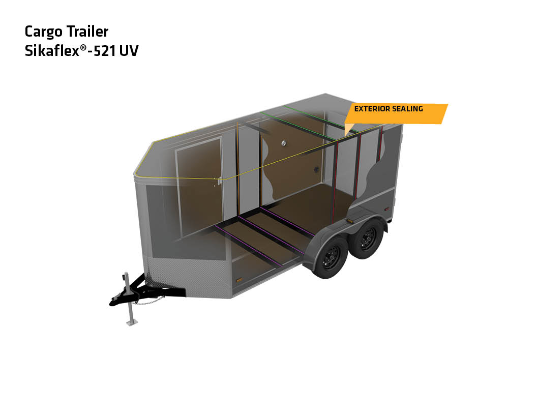 Cargo Trailer Sikaflex-521 UV 4.17.20