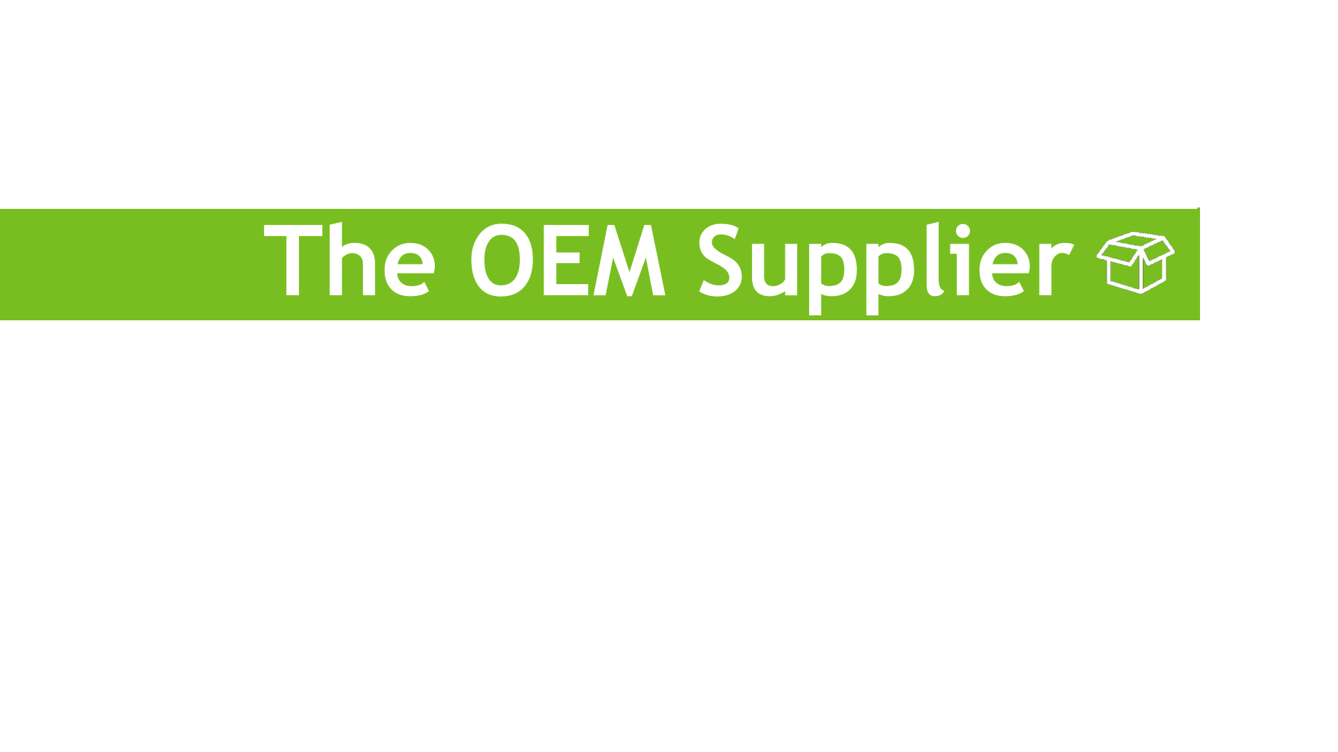The OEM Supplier V3