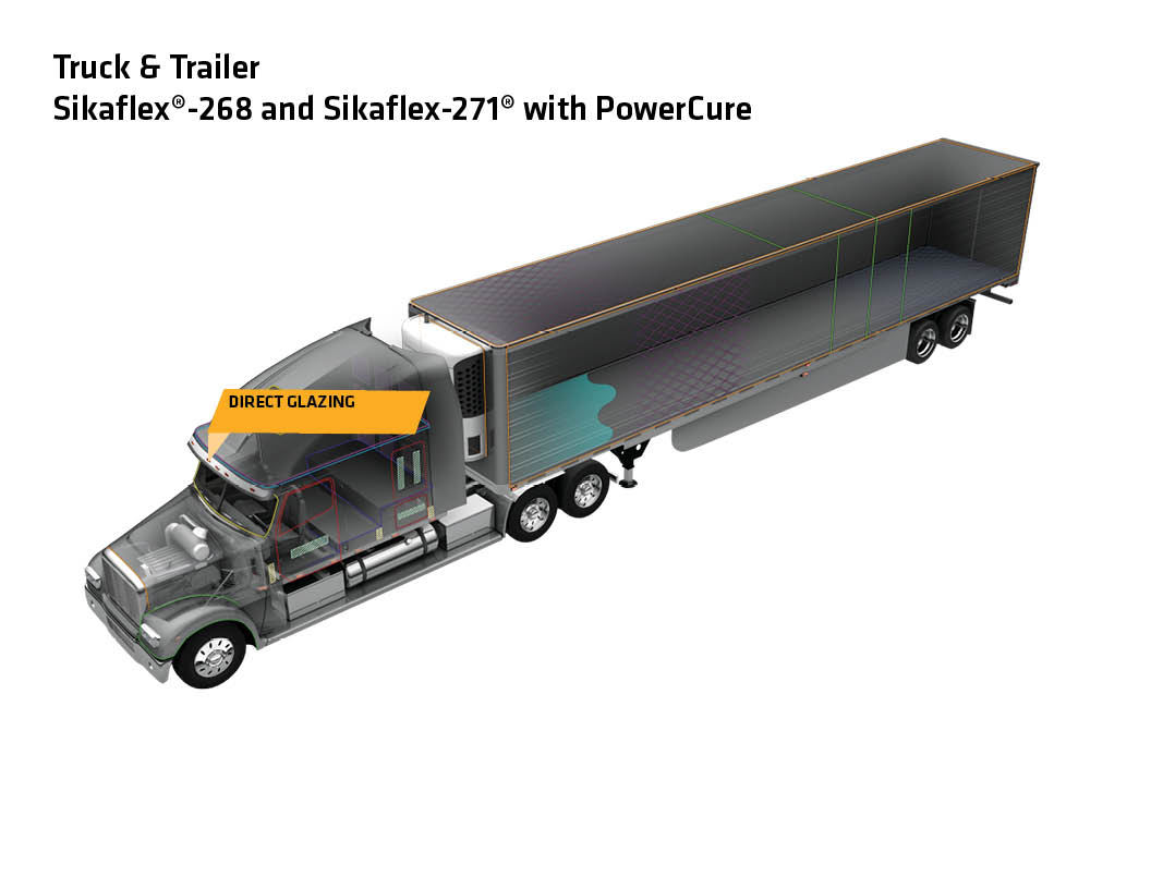 Truck Trailer Sikaflex-268 and 271 PC 4.16.20